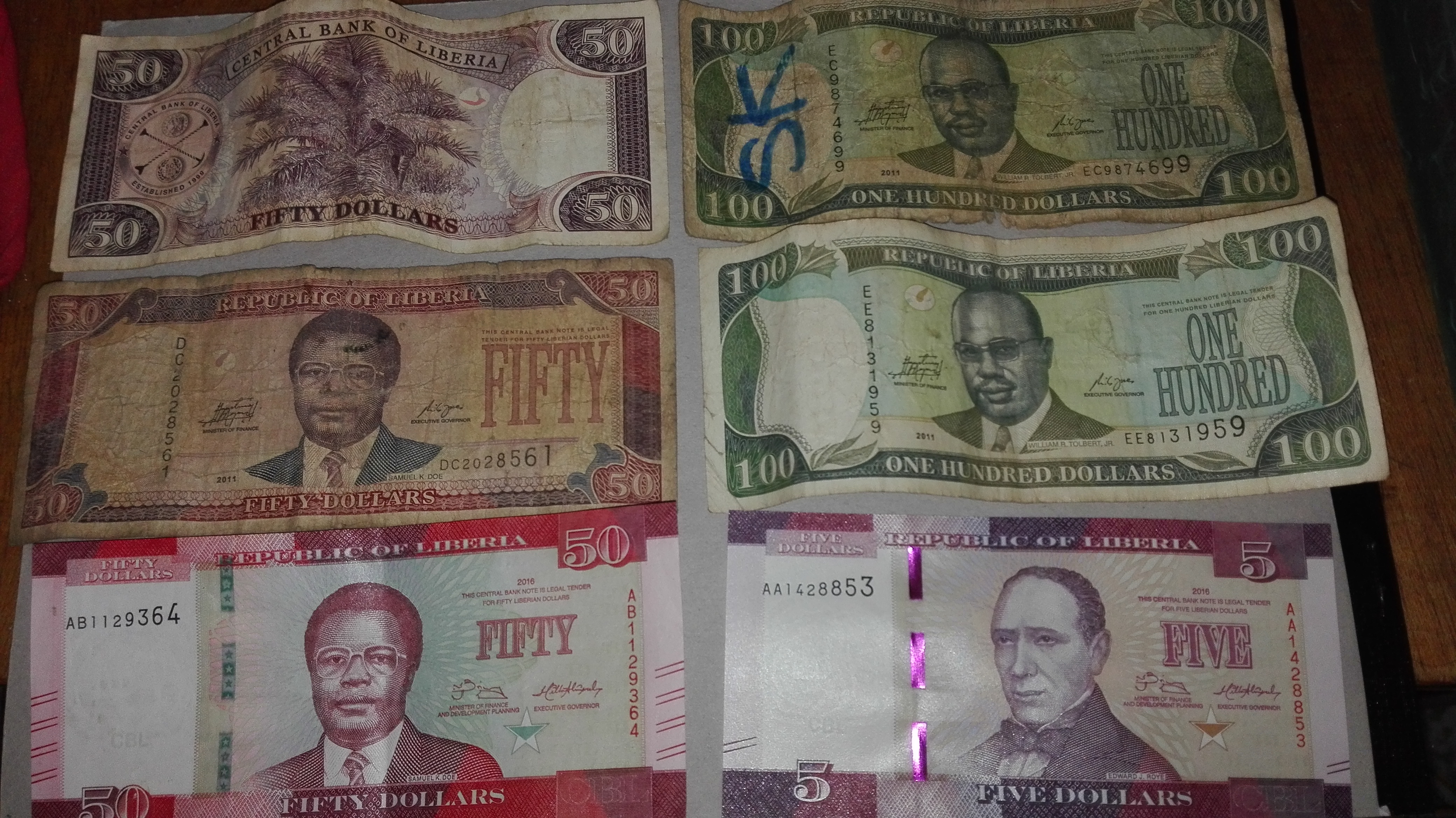 Liberian Dollars